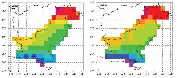 Climate Projections for Pakistan: