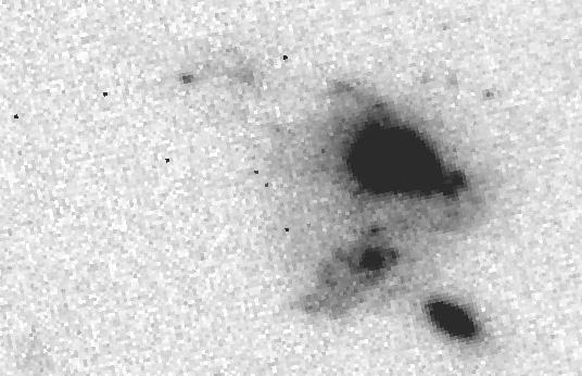 2 Fig. 1. A Hubble Space Telescope ACS image of the host galaxy of SNLS-03D3bb taken through the F814W filter.