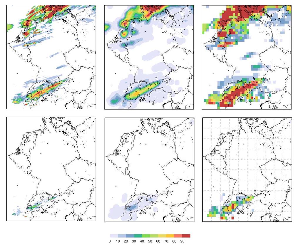 4 Predictability and Ensemble Methods 125 precipitation observations are radar data. The observations possibly affected by bright band effects are rejected from the verification process.