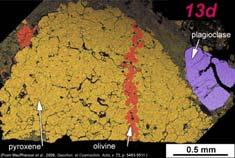 Mineralogy and Texture: Metal-rich, Aubrite-like impact melt Oxygen Isotopes: Enstatite chondrite/aubrite Trace Elements: Very irregular, non-chondritic