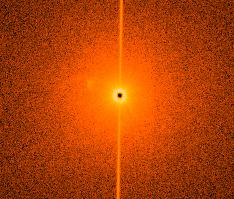 Cyg X-3 Scattering Halo [1-6 kev] Assume dn da / a p Fit for Cut-off grain