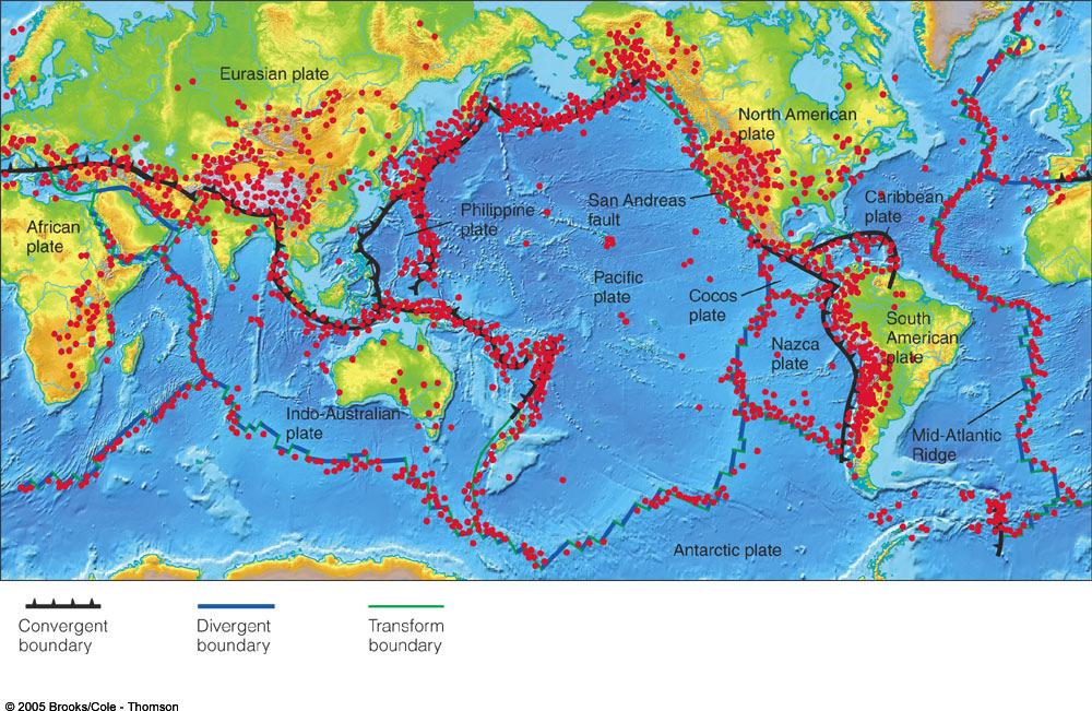 definition, location, hazards, benefits, prediction ES 10 February 2015 Geologic Processes and Hazards Geology: scientific study of Earth s materials and processes Materials: External & Internal