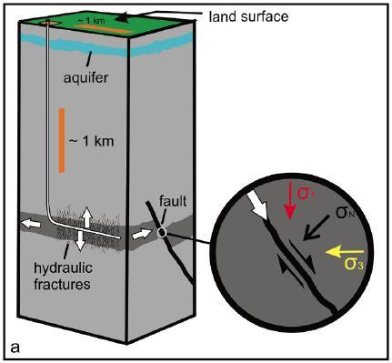 Types of induced-seismic events: Fluid
