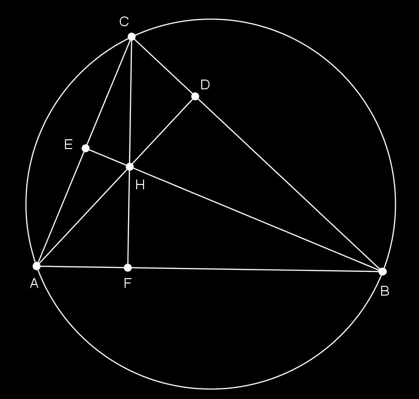 POGLAVLJE 3. SVOJSTVA FEUERBACHOVE TOČKE 47 ramo i točke A b, A c, B a i B c. Eulerovi pravci trokuta AA b A c, BB a B c i CC a C b sijeku se u Feuerbachovoj točki trokuta ABC.