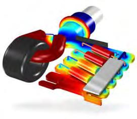 Customizable and Adaptable Create your own multiphysics couplings Customize material properties and boundary conditions