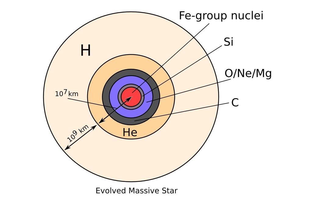 The Core-Collapse Scenario M > 8-10 M SUN