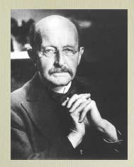 Max Planck then made the big step His analysis of electromagnetic waves trapped in a cavity led to the conjecture that Energy was quantized, i.e. came in chunks.