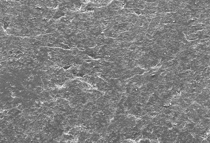 The surface roughness of granite under different conditions accords with the rule basically (see Fig.2). Surface topography of grinding granite was observed by scanning electron microscopy (SEM). Fig. 6 shows SEM pictures of granite grinding with surfactants (0.