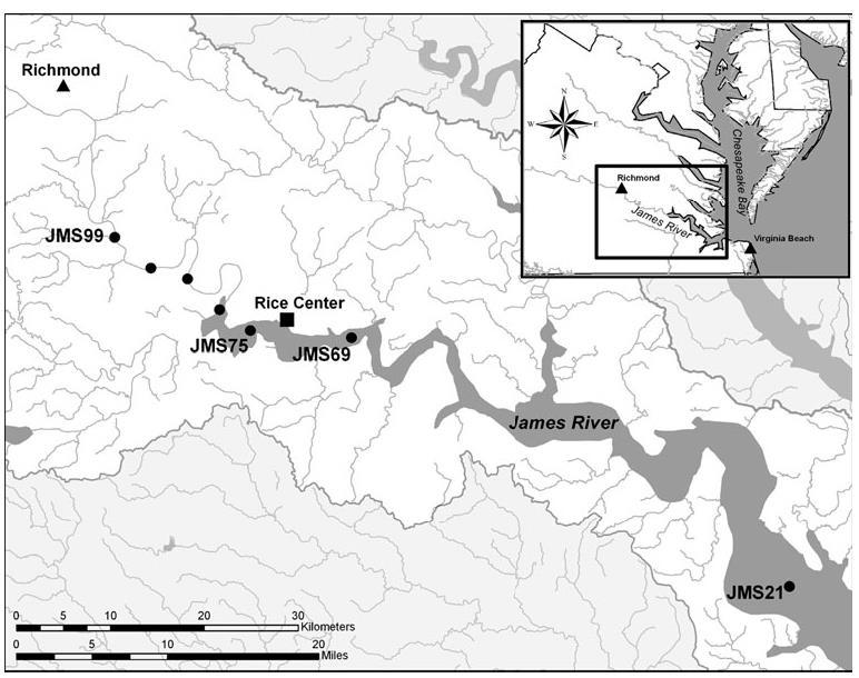 1. Tidal freshwater river corridors provide critical river-estuarine linkage. Bukaveckas, P.A., L.E. Barry, M.J. Beckwith, V. David, and B. Lederer, 2011.