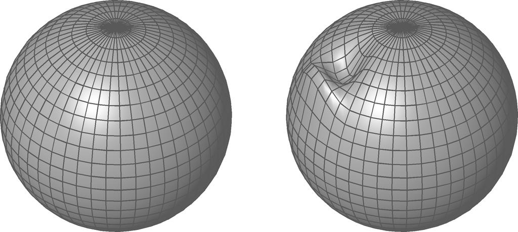 Lecture 20. 137 Figure 3.12. Two spheres with different height functions. Exercise 3.13. Under the same assumption, show that there exist local coordinates (x,y ) such that locally, the set { (x, y) f(x, y) = f(p) } is a union of the diagonals y = x and y = x themselves.
