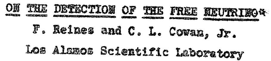 History N. Bohr: statistical energy conservation 1930, W. Pauli: neutron 1933, E.