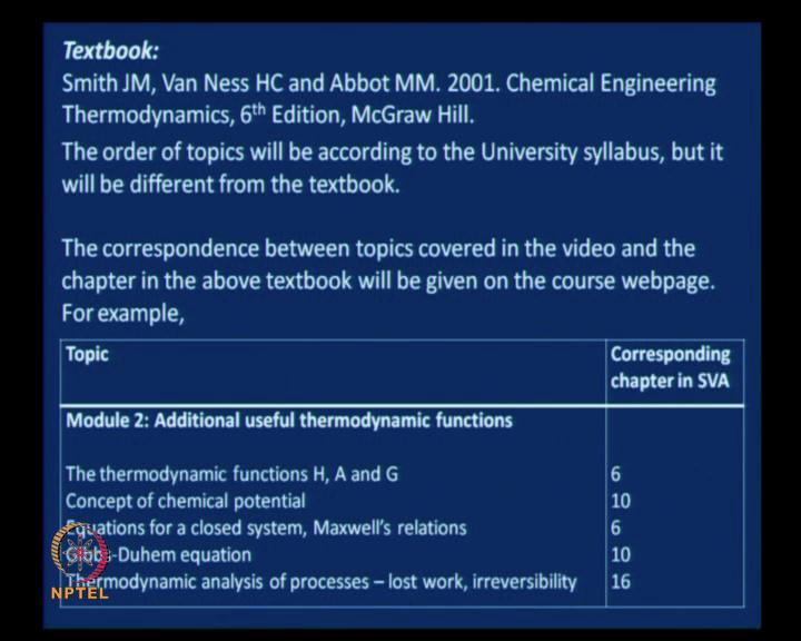 Thermodynamics (Classical) for Biological Systems Prof. G. K. Suraishkumar Department of Biotechnology Indian Institute of Technology Madras Module No. # 01 Lecture No.