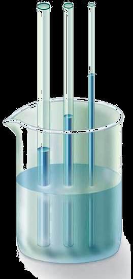 Water Chemistry Adhesion refers to