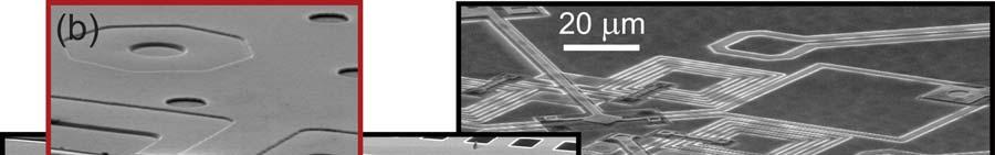 layer is removed with an isotropic high-pressure SF 6 plasma etch, leaving a gap between the plates.