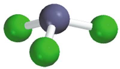 Write the Lewis structure of nitrogen trifluoride (NF 3 ).