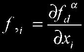 Minimizing the discretization error, the coefficients f can be as evaluation of derivatives of the discretized function f d, the use characteristic functions results in unbounded derivatives