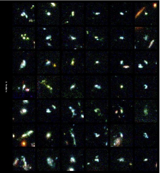HST images of spectroscopically confirmed Lyman break galaxies with z>2 in