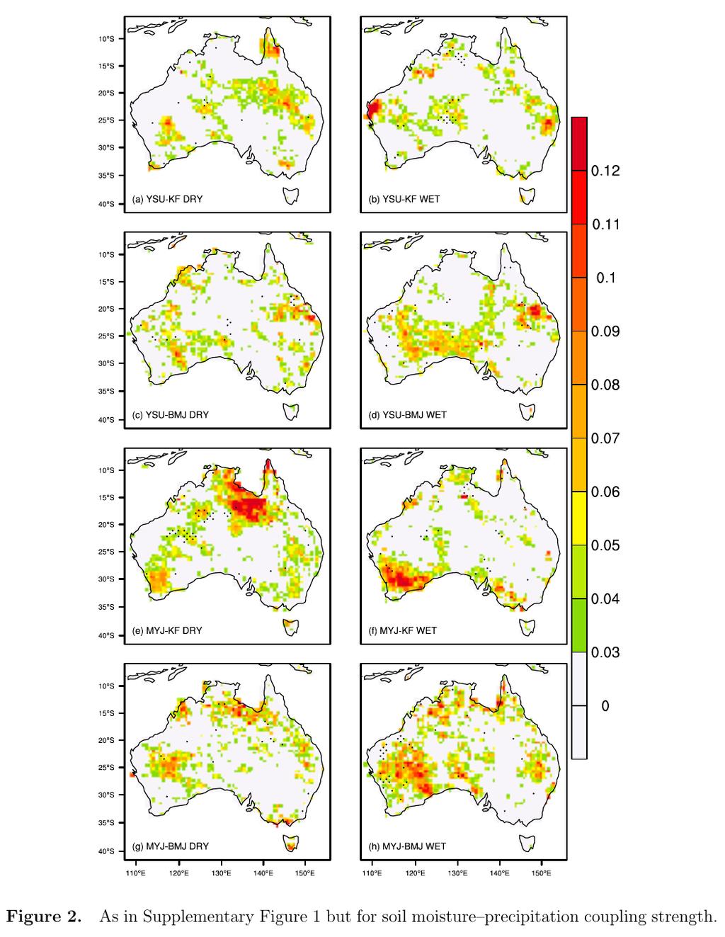 Land-atmosphere feedbacks in models Hirsch AL, Pitman AJ, Seneviratne SI, et al (2014) Summertime maximum and minimum