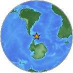 A magnitude 7.8 earthquake has occurred in the South Orkney Island region in the Scotia Sea.