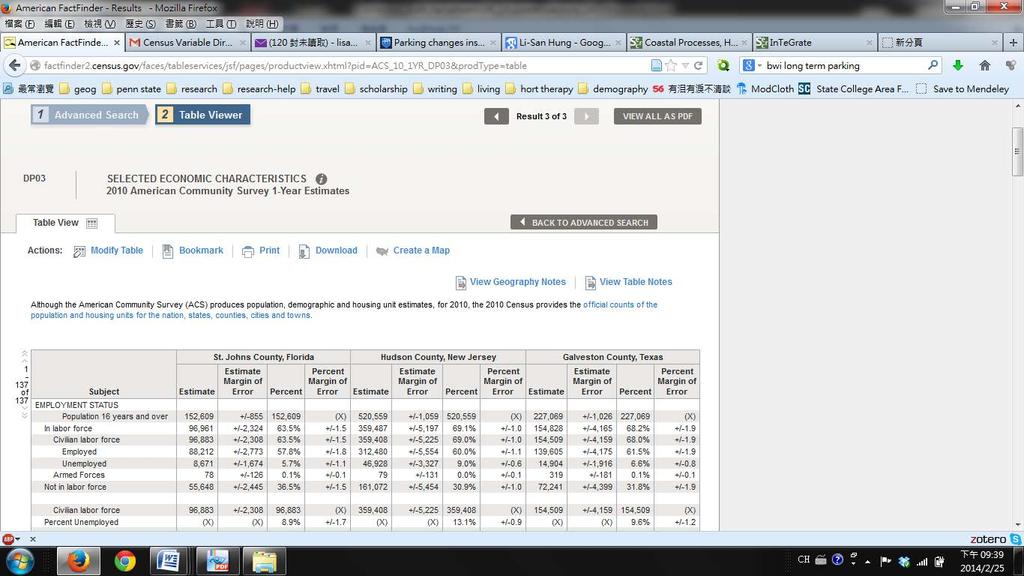 On this page, find or search for Median household income (dollars) under the subject of INCOME AND