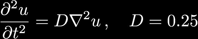 Exercise 2 Solve the following 2D wave equation: over the spatial domain 0 x 2, 0 y 2, and within time interval 0 t 8, with - at x = 0 and y = 0:
