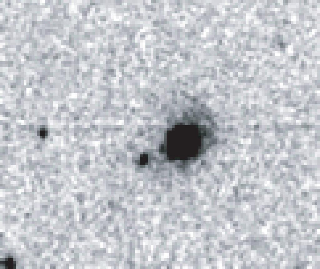 270 M. Villar-Martín et al. Figure 6. FORS2+VLT images of SDSS J0217 00. Top: narrow-band image containing the [O III] line. Bottom: V-bess broad-band image.