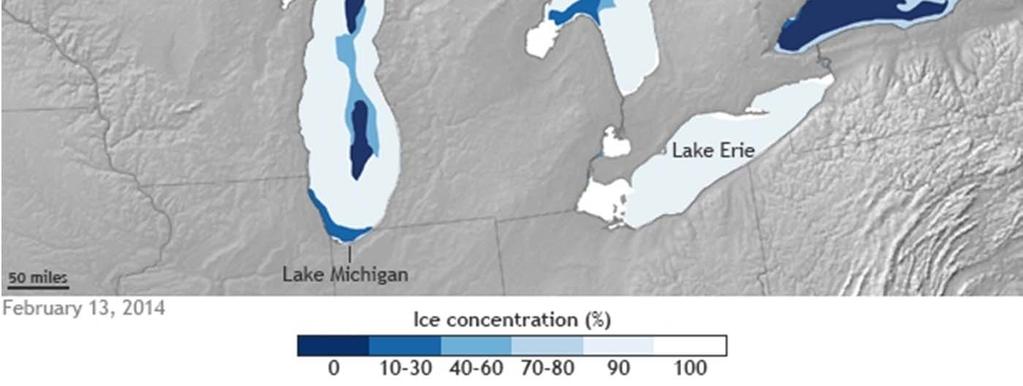 Ice Cover in over 35 years with only