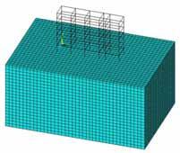 ... Modeling of structure For comparing the difference between base-isolated and non-base-isolated buildings, the frame structure model is established first.