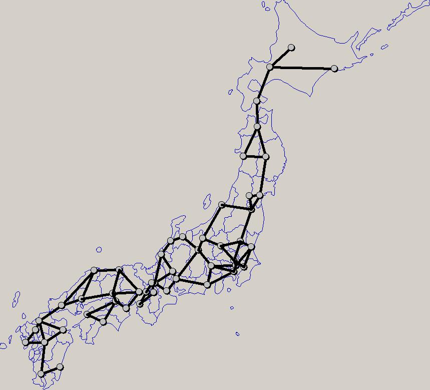 Multi-Commodity Network Design Problem Select arcs Japanese express highway design; Budget network design,