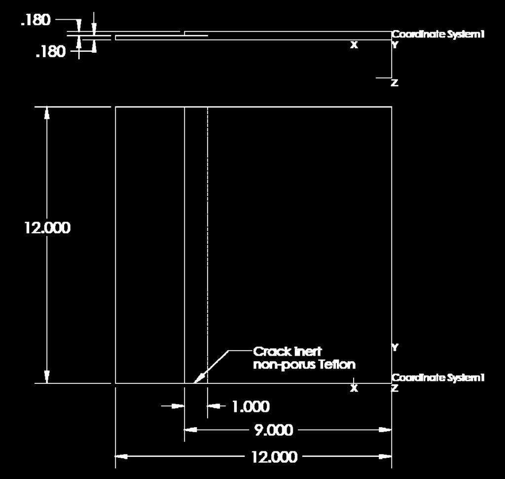 2-Plate Specimen Description BMS 8-276 (T800H/#3900-2) unidirectional pre-preg tape