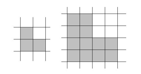 4. We can also find similar shapes that are not just squares or