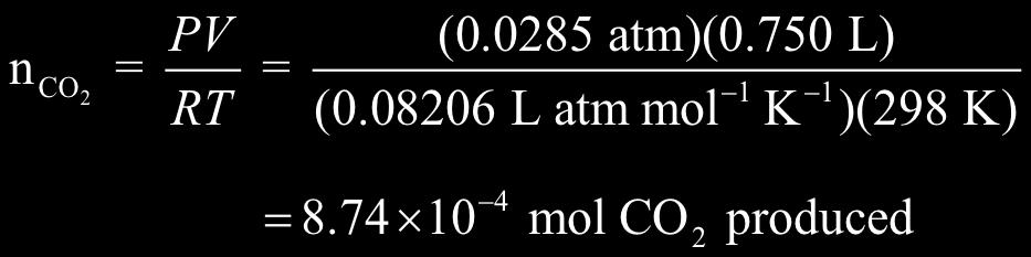 3 10 5 (iii) the mass of solid NH 4CO 2NH 2 (molar mass 78.