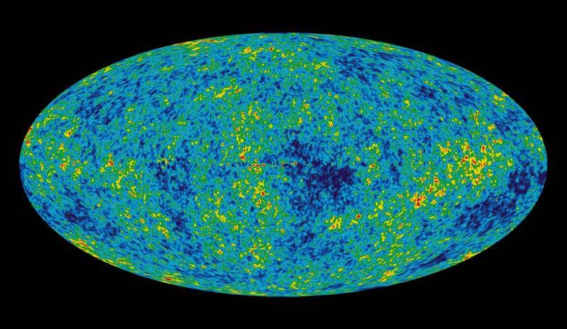 Birth of Stars and Galaxies -The WMAP of the cosmic background radiation shows an extremely uniform early universe Courtesy of NASA -Would not allow for the creation of galaxies -Dark matter does not