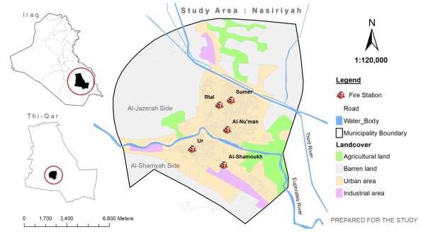 Assessment And Development of the Spatial Coverage of Fire Service in Nasiriyah City by Using Geographic Information Systems (GIS) At local level, several researches were conducted in this field.