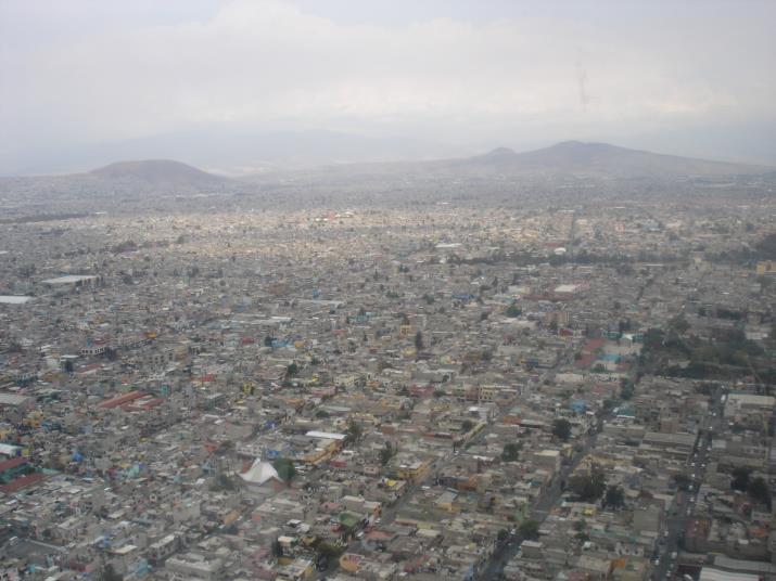 MEXICO CITY METROPOLITAN AREA 21 million inhabitants split between Mexico City and part of the State of Mexico.