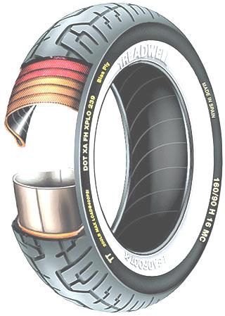 Sidewall components Ølabel side (face outward) Øserial side (face inward) Information important to investigators Tire brand and style name (both sides) Ex. Michelin XM+S 244 Tire size (both sides) Ex.