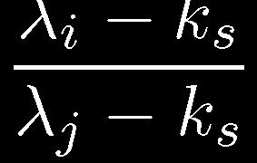 The rate at which the off-diagonal elements converges to zero is To accelerate the convergence, one can use the technique of shifting : the matrix has eigenvalues λ i -k.
