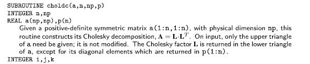 The Cholesky decomposition is quite stable without pivoting.