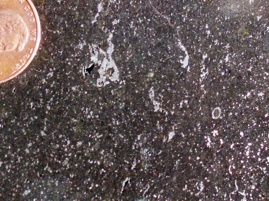 Results and Discussion General Petrography NWA 4860 is a heavily shocked S6 L-chondrite with remnant chondrules, some partially surrounded by metal.