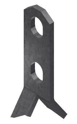 STRIP ANCHORS SPREAD ANCHOR SA-B The SA-B anchors Spread Anchor are designed to load range 14 kn to 220 kn.