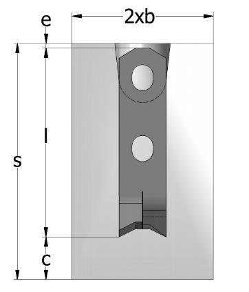 BASIC PRINCIPLES FOR THE ANCHOR SELECTION Anchors for large surface precast unit Anchors for thin walled precast units When the load is near to the narrow edge, reinforcement for angled pull is