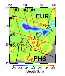Figure 4b. (See Figure 4a caption.) #5: Arched PHS interacting with PAC. Subsurface locations of zones A-D labeled.