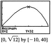 (a) The equation of line AB is y +, so the y-coordinate of P is +. (b) A ( ) ( ) d (c) Since A ( ) ( ), the critical point d occurs at.