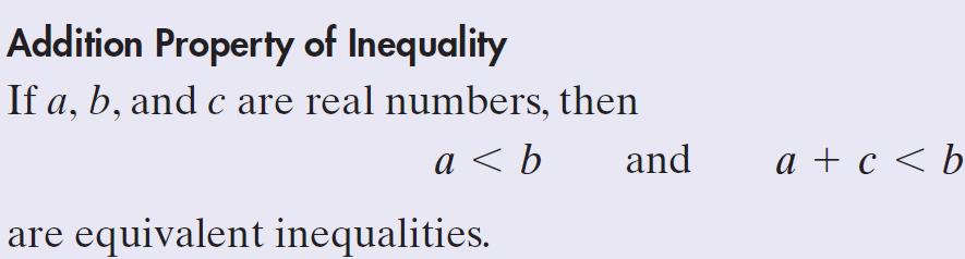 You will need to understand inequalities before you can get a driver s license. Look at the picture and write an inequality for the speed limit sign.