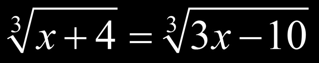 Solve the equation.
