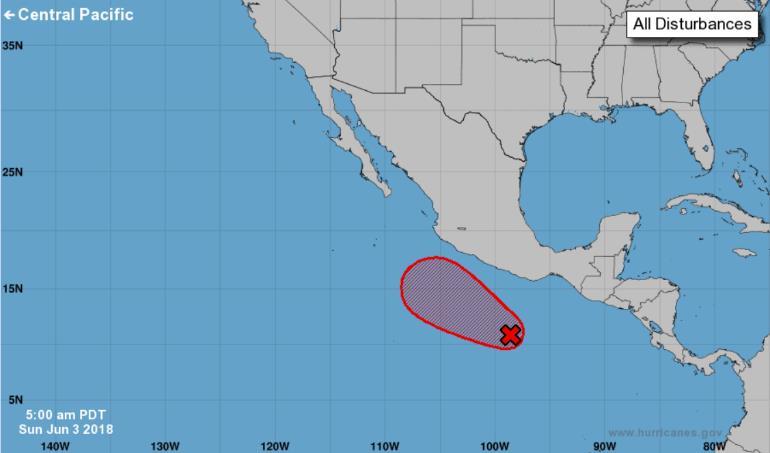 Environmental conditions forecast to support development during next several days Tropical depression expected