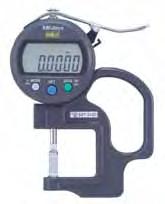 Thickness Gages SERIES 547, 7 Tube thickness measurement 547-361S 7360 Inch/ Digital Type Range Resolution Accuracy Measuring force Indicator 0 -.47 / 0-10mm 547-561.