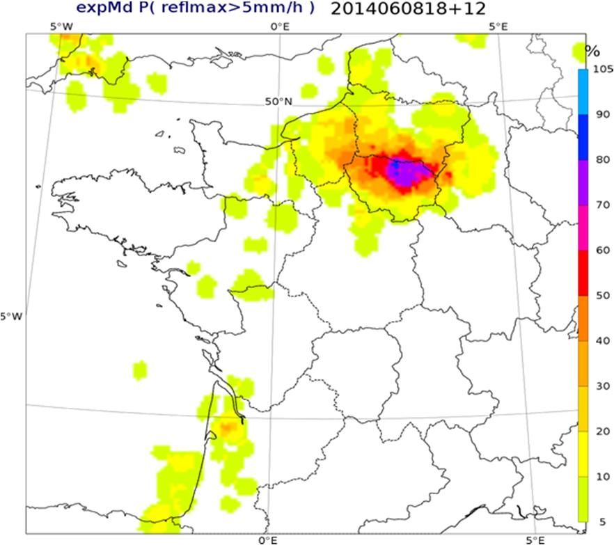 New Products and Severe Weather MetoFrance: Probability of