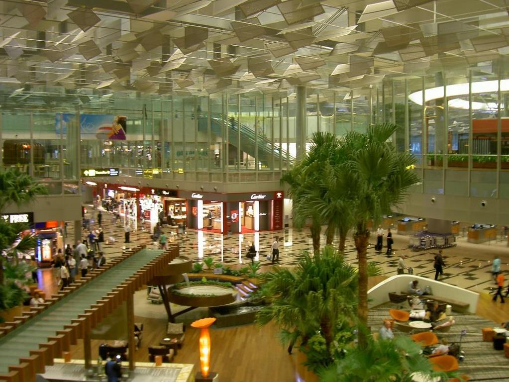Figure 16: Inside Changi International Airport, Terminal 3, Singapore Figure 17: Gate numbers as landmarks in airports The