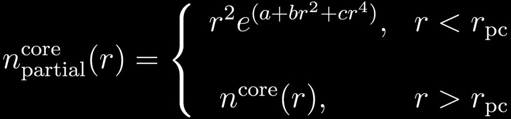 When there is a significant overlap of core and valence charge densities: non-linear core correction Solution 2: Include non-linear core corrections (NLCC) Models for the partial core 1.